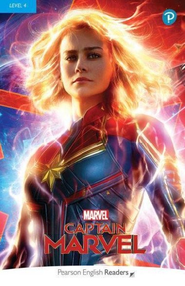 Pearson English Readers: Level 4 Marvel Captain Marvel Book + Code Pack - Holmes Karen