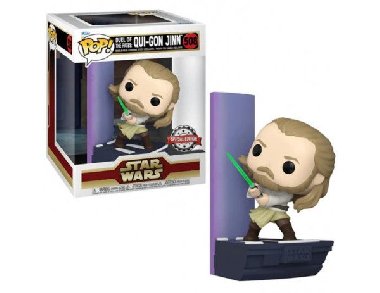 Funko POP Deluxe: Star Wars Duel of the Fates - Qui Gon Jinn (exclusive special edition) - neuveden