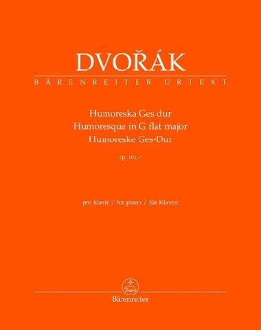 Humoreska Ges dur op. 101/7 - Antonín Dvořák