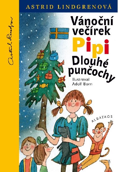 Vánoční večírek Pipi Dlouhé punčochy - Lindgrenová Astrid