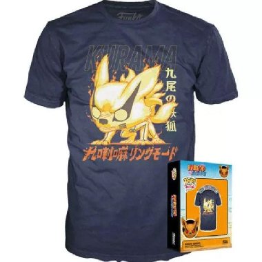 Funko Triko Boxed Tee: Naruto Kurama - velikost L - neuveden