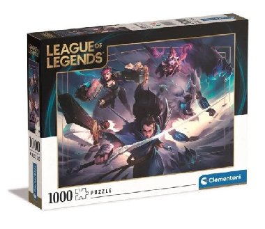 Clementoni Puzzle Leauge of Legends NO.2 Champion 1000 dílků - neuveden