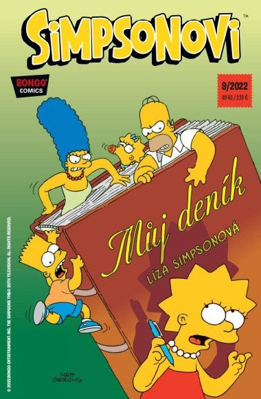 Simpsonovi 9/2022 - Matt Groening