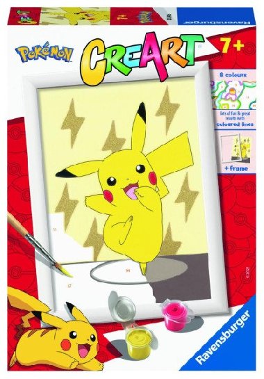 Ravensburger CreArt Pokémon - Pikachu - neuveden