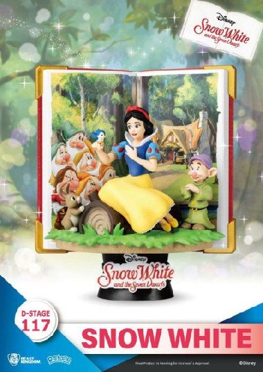 Disney diorama Book series - Sněhurka 13 cm (Beast Kingdom) - neuveden
