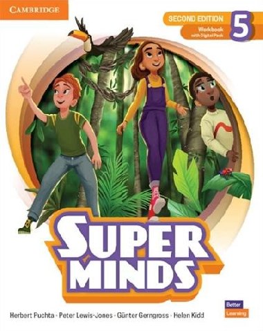 Super Minds 5 Workbook with Digital Pack British English - Puchta Herbert