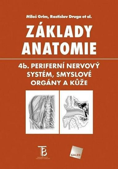 Základy anatomie 4b - Periferní nervový systém, smyslové orgány a kůže - Grim Miloš, Druga Rastislav