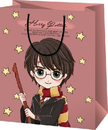 Dárková taška Harry Potter velká - Famfrpál - neuveden