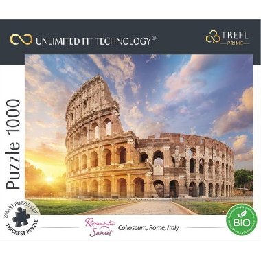 Koloseum, Řím, Itálie 1000 dílků