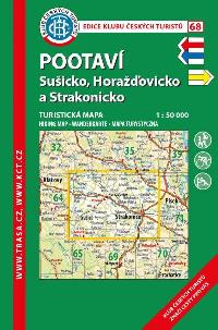 Pootaví Sušicko, Horažďovicko a Strakonicko - turistická mapa KČT 1:50 000 číslo 68 - 7. vydání 2020 - Klub Českých Turistů