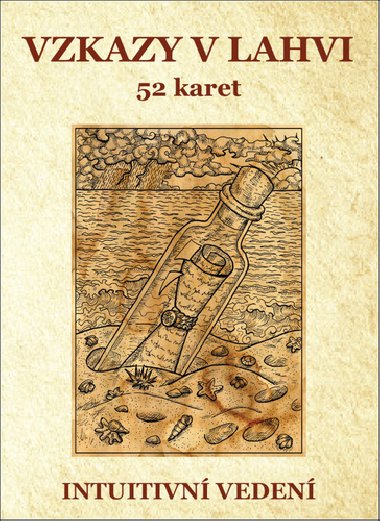 Vzkazy v lahvi (52 karet + výkladová kniha) - Veronika Kovářová