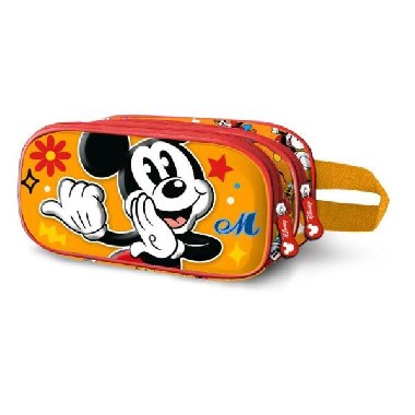 Mickey Mouse 3D penál 2 kapsy - Whisper - neuveden