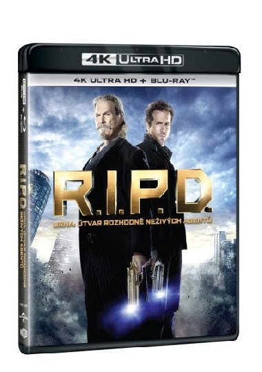 R.I.P.D. - URNA: Útvar Rozhodně Neživých Agentů 4K Ultra HD + Blu-ray - neuveden