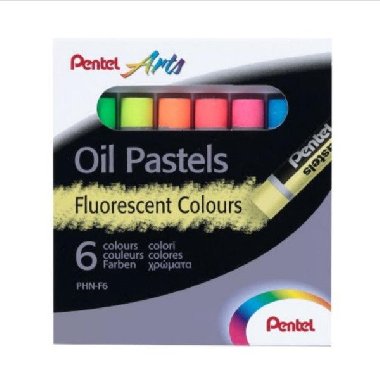 Olejové pastely Pentel Artist - Fluorescentní - neuveden