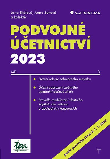 Podvojné účetnictví 2023 - Jana Skálová; Anna Suková