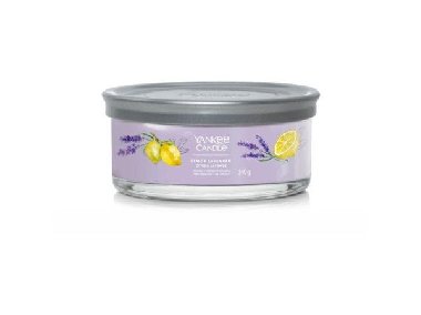 YANKEE CANDLE Lemon Lavender svíčka 567g / 5 knotů (Signature tumbler střední ) - neuveden
