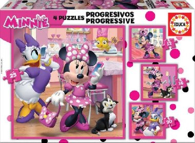 Puzzle Minnie a Daisy 4v1