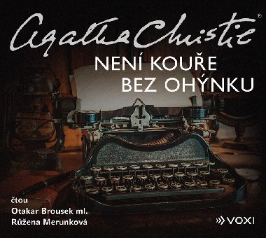 Není kouře bez ohýnku - Audiokniha na CD - Agatha Christie, Otakar Brousek ml., Růžena Merunková