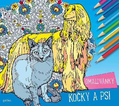 Kočky a psi - omalovánky - Atila Vörös