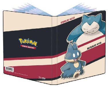 Pokémon: A5 album na 80 karet - Snorlax and Munchlax - neuveden