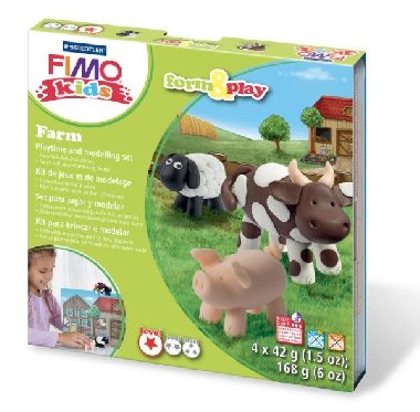 FIMO sada kids Form & Play - Farma - neuveden, neuveden