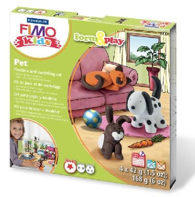 FIMO sada kids Form & Play - Mazlíčci - neuveden, neuveden