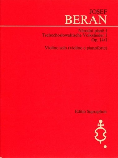 Národní písně op. 14/I - Josef Beran