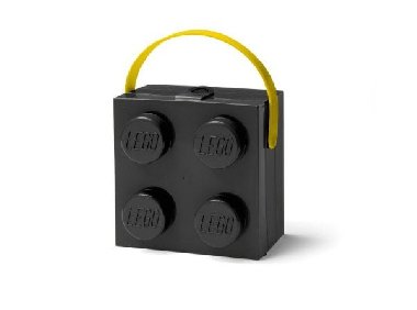 LEGO box s rukojetí - černá - neuveden