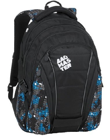 Bagmaster Studentský batoh BAG 9 D BLUE/GRAY/BLACK - neuveden