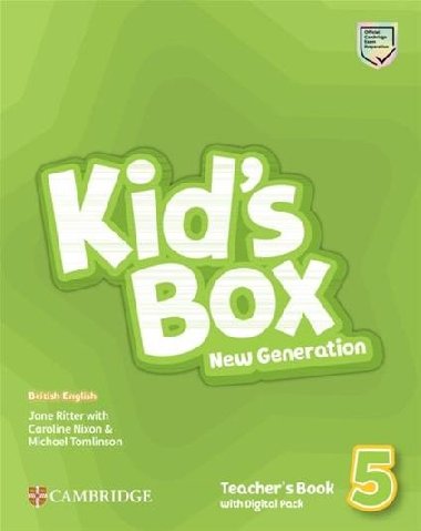Kid´s Box New Generation 5 Teacher´s Book with Digital Pack British English - Nixon Caroline, Tomlinson Michael