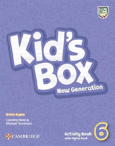 Kid´s Box New Generation 6 Activity Book with Digital Pack British English - Nixon Caroline, Tomlinson Michael