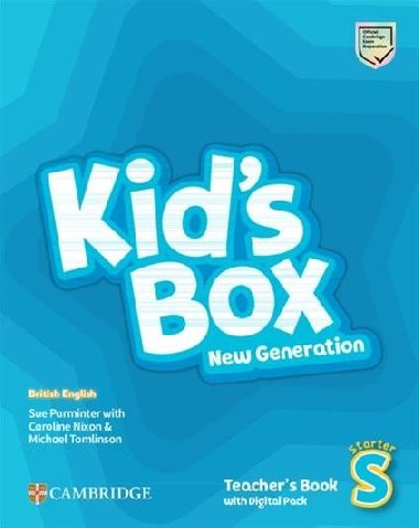 Kid´s Box New Generation Starter Teacher´s Book with Digital Pack British English - Nixon Caroline, Parminter Sue, Tomlinson Michael