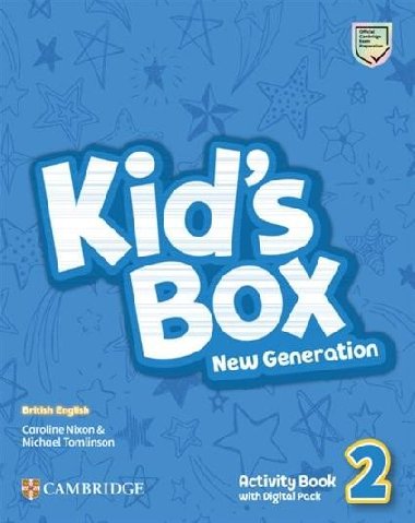 Kid´s Box New Generation 2 Activity Book with Digital Pack British English - Nixon Caroline, Tomlinson Michael