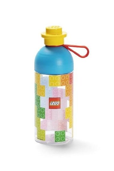 LEGO láhev transparentní - Iconic - Lego