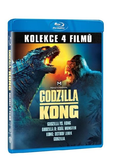 Godzilla a Kong kolekce (4x Blu-ray) - neuveden