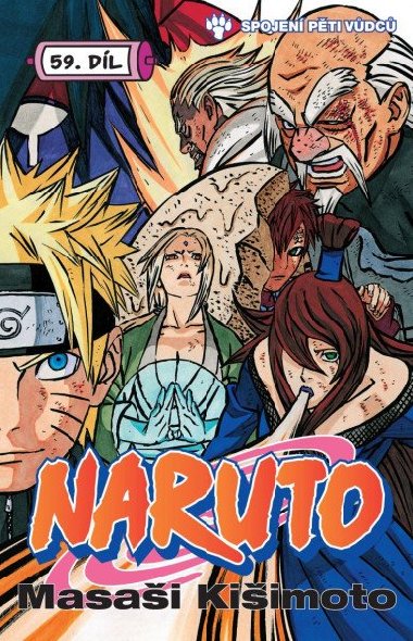 Naruto 59 Spojení pěti vůdců - Masaši Kišimoto