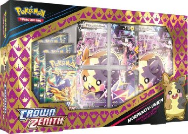 Pokémon TCG: SWSH12.5 Crown Zenith - Morpeko V-UNION Premium s hrací podložkou - neuveden