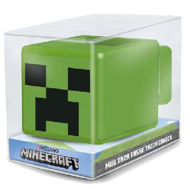 Minecraft Hrnek 3D - Creeper 440 ml - neuveden