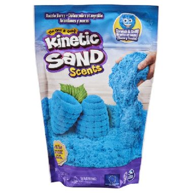 Kinetic sand Voňavý tekutý písek - ostružina s malinou - neuveden
