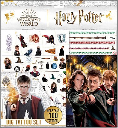 Velký set s tetováním Harry Potter - Jiri Models