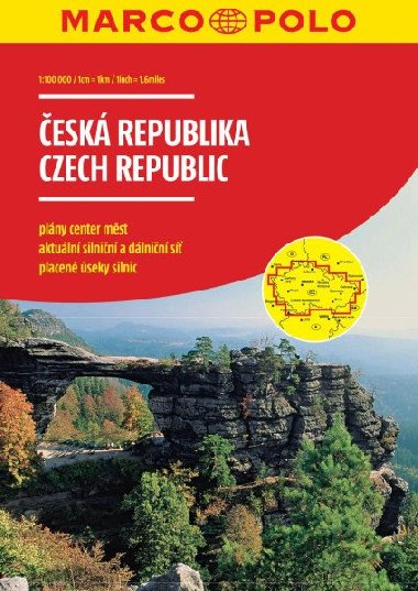 Česká republika atlas 1:100 000 spirála Marco Polo - Marco Polo