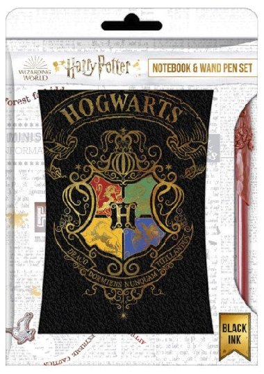 Harry Potter Set pero/blok - Colourful Crest - neuveden