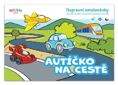 Dopravní omalovánky / Autíčko na cestě - Škoda Filip