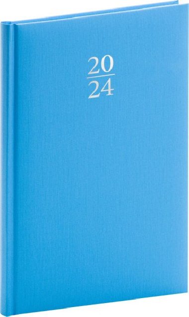 Diář 2024: Capys - modrý, týdenní, 15 × 21 cm - Presco