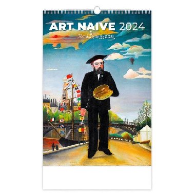 Kalendář nástěnný 2024 - Art Naive - Henri Rousseau - Helma