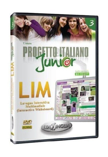 Progetto italiano Junior 3 software per la lavagna interattiva (software for whiteboard) - Marin Telis
