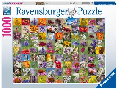 Ravensburger Puzzle - Včely na květinách 1000 dílků - neuveden