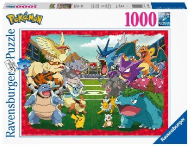 Ravensburger Puzzle - Pokémon Poměr síly 1000 dílků - neuveden
