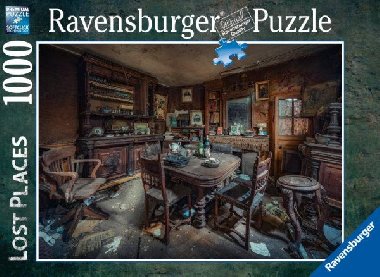Ravensburger Puzzle Ztracená místa - Opuštěná jídelna 1000 dílků - neuveden