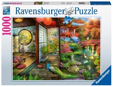 Ravensburger Puzzle - Japonská zahrada 1000 dílků - neuveden